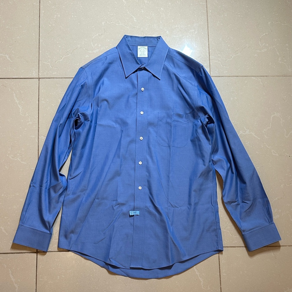 Brooks Brothers Classic Blue Dress Shirt
